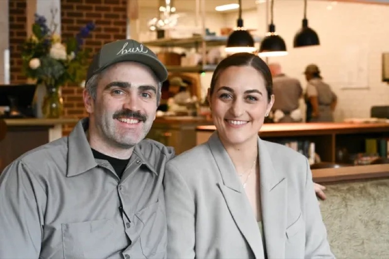 This month's featured member business owners in their shop